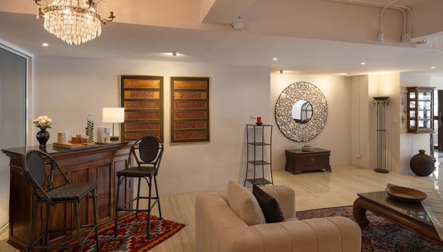 Zona de estar del vestíbulo