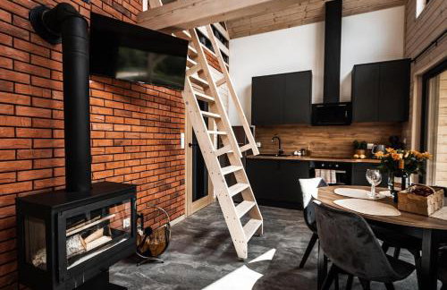 Osada Skoczkowo komfortowe domki z prywatnymi wannami hot-tub nad jeziorem- sauna- balia- prywatny staw wędkarski - Foto 29