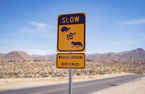 10 minutes to JTNP - Sauna, Hot Tub, Cold Plunge Saltwater Pool, Telescope, Fireplace and Views - Foto 38