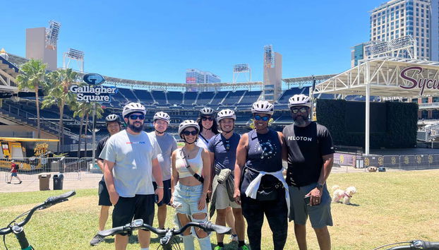 Bike Rental San Diego - Photo 5, Take a picture in Gallagher Square