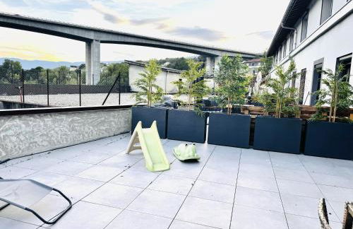 Le Terracotta cocon moderne à 2 pas de la Gare ligne directe GENÈVE-LYON-PARIS - Foto 48