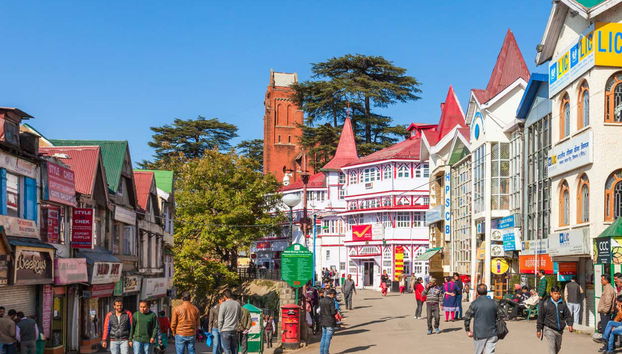 Mall Road, la via commerciale più famosa di Shimla