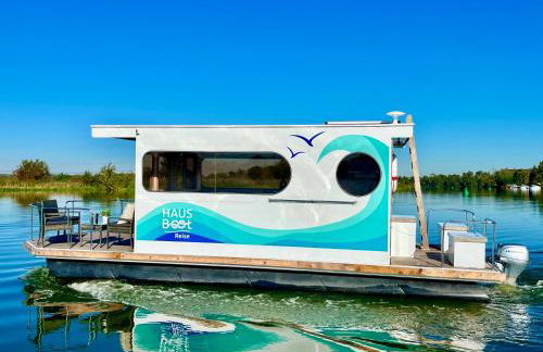 HAUSBOOT - Schwimmende feststehende Ferienwohnung direkt auf der Havel mit Weitblick aufs Wasser - Foto 37