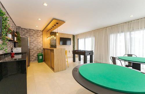 One House – Academia, Piscina e Coworking | Gonzaga Stays - Foto 20