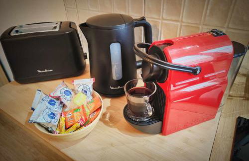 MRODBNB - Appart Neuf - Aperçu Mer - 25m Plage & Resto - Ciné - cheminée - Popcorn - Foto 8