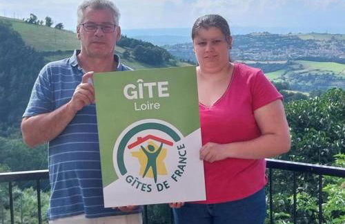 Gîte rénové avec terrasse et animaux acceptés à Saint-Chamond - FR-1-496-324 - Foto 19