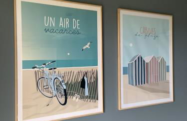 Grand rez de jardin-terrasse avec vue sur la mer - 2 chambres - Photo 9