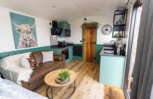 Willows Rest - 1 Bed Shepherd's Hut - Pentlepoir - Foto 24