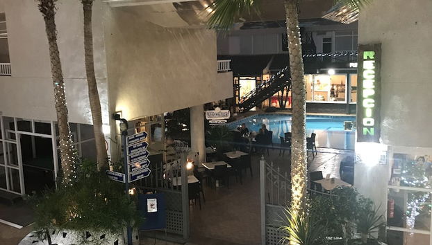 Sala de estar do lobby