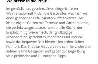 Weinreisedomizil mit eigenem Garten und Parkplatz - Foto 34