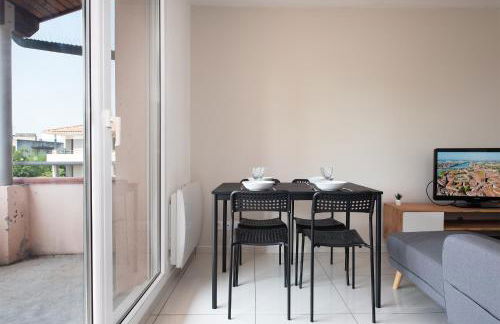 T2 balcon avec parking sécurisé et gratuit - Foto 11