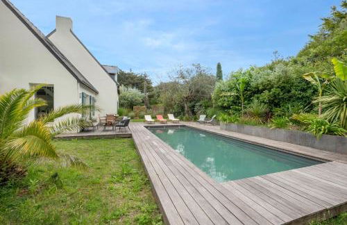 Maison pour 8 - Piscine chauffée - 100m de la plage - Foto 32