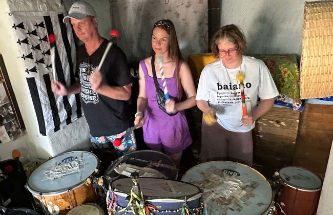 Cours de percussion et de samba-reggae à Salvador de Bahia - Photo 3