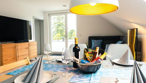 Luxuswohnung am Steinhuder Meer - Tierfreundlich - C - Foto 2, soundproof, Garden, Garden view, Shopping Area, towels, dishwasher, pet friendly, locker, minibar