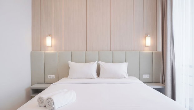 Nice And Comfort 1Br At 25Th Floor Samara Suites Apartment - Foto 4, Habitación