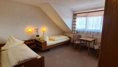 Doppelzimmer Bergblick mit 2 Einzelbetten - Pension Hauber - Foto 3