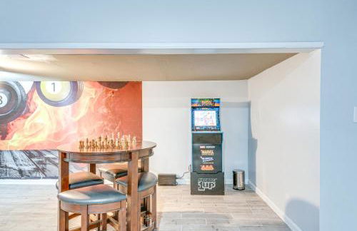 Game Room, Deck and Fire Pit Covington Township Gem - Foto 34