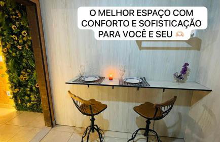 Suite inteligente com integração com alexa- cama flutuante - área central de GV- casais- indivudual - Foto 31