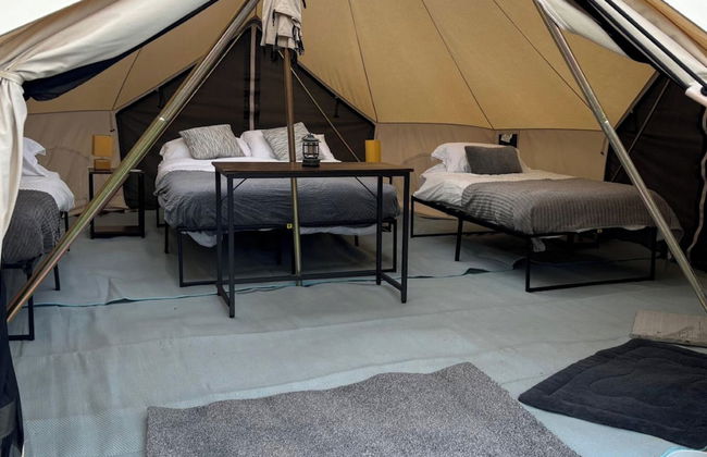 Cozy Hot Tent With Log Burner & Hot Tub Right Tent - Photo 1