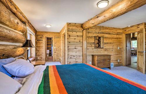 Less Than 1 Mi to Lake Granby Log Cabin with Fire Pit - Foto 14