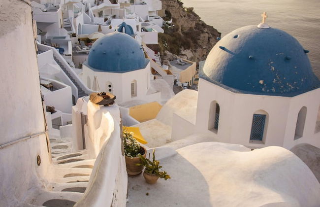 Santorini Luxury Suite w Rooftop Hottub Seaview - Foto 27