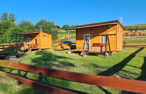 Siedlisko nr 4E i 4F nad jeziorem Skarlińskim, jezioro, mazury, domki letniskowe, bania - Foto 1