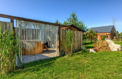 Pod mazurskim niebem dom rustykalny - Foto 21