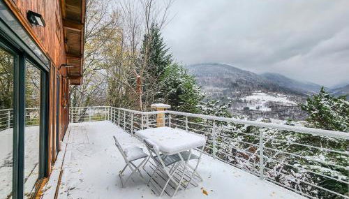 Chalet Cocoon en lisière de forêt, avec grande terrasse, et vue 'waouh' - Foto 2