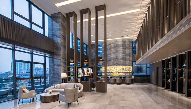 Sitzecke in der Lobby