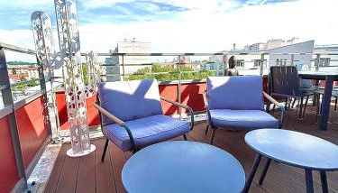 T2 Little Bohême proche hôpitaux terrasse plein ciel - Foto 3