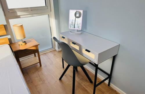 8 Personen Ferienhaus ,,Seegelblick" am Goitzschesee, erste Reihe am Strand mit Sauna, Whirlpool, Kamin, Wallbox & SUP - Foto 32