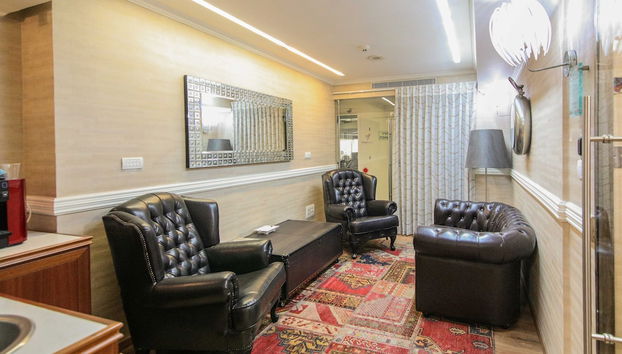 Sala de estar do lobby