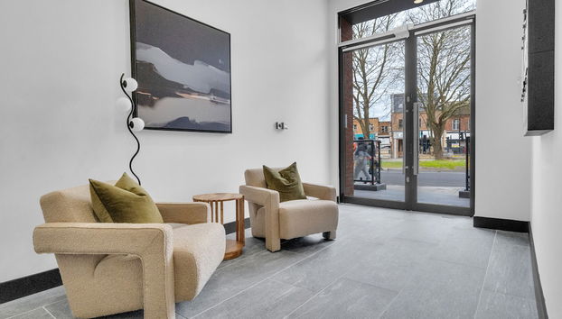 Sitzecke in der Lobby