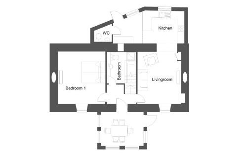 Mike's 3-bedroom Countryside Cottage - Foto 25