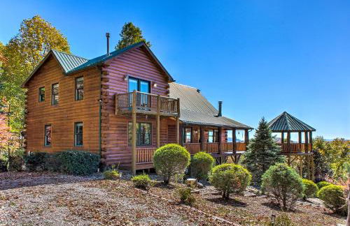 Stunning Mountain Cabin with Views and Hot Tub - Foto 16