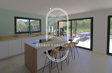 Villa moderne Giens proche plage piscine climatisation Wifi By HC - Foto 13