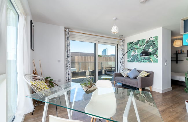 JOIVY Lovely Studio Flat with Terrace in Southeast London - Foto 6