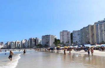 Apartamento Dulce Pitangueiras Guarujá com varanda - Foto 47