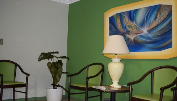 Zona de estar del vestíbulo