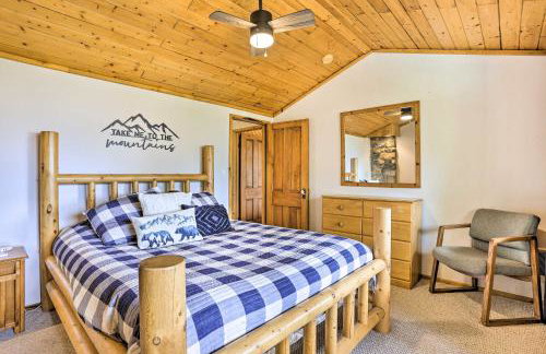 Peaceful Cabin with Mtn and River Views, Fire Pit - Foto 18