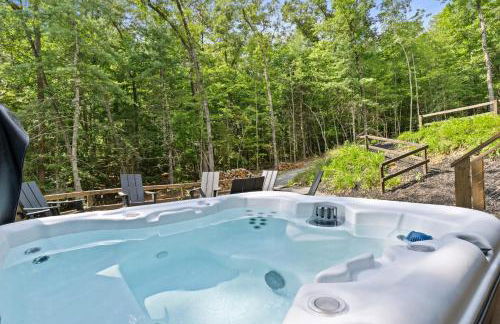 Secluded Luxe A Frame Lodge~ Hot Tub~ Fire Pit - Foto 6