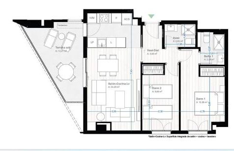 Urban Sky with Balcony and Sea View P&O 26H - Photo 18