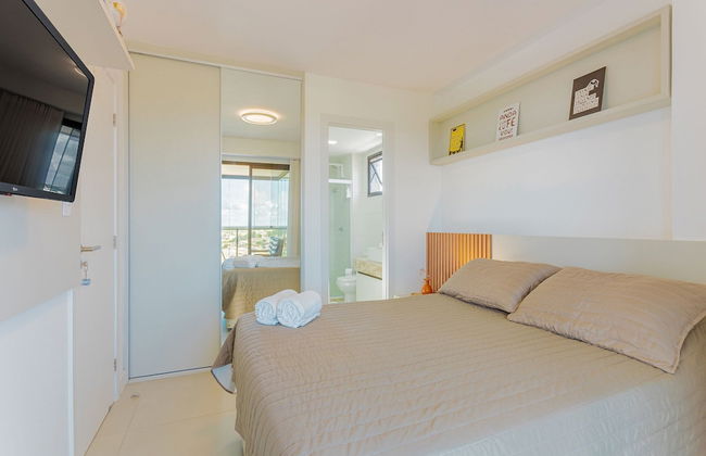 SM01 Moderno Apartamento a 350m do Mar - Photo 6