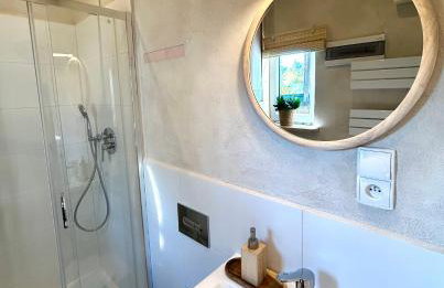 Domek lubiana180 WABI SABI w lesie jacuzzi sauna kominek - drewno w cenie pobytu - nad jeziorem Kaszuby pieski tylko do 10kg za dodatkową opłatą - Foto 45