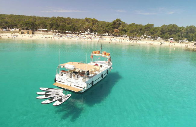 Cala Salada + Cala Conta Boat Tour - Foto 2