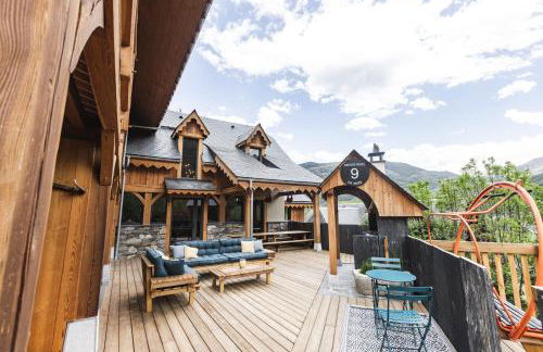 Chalet de prestige Pyrénéen, 3 min des télécabines - Foto 4