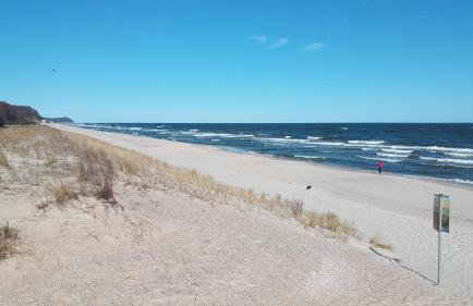 moderne 3-Raum Ferienwohnung Strandmöwe mit Panoramafenster - Foto 14
