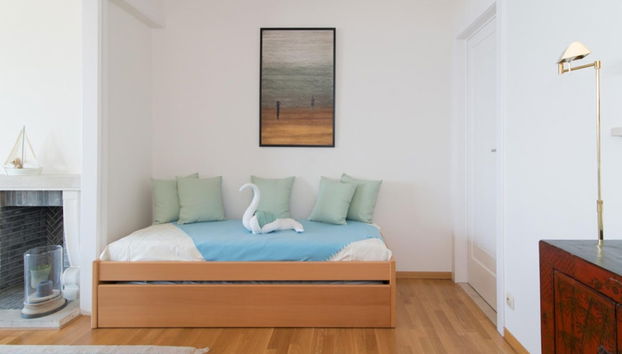 Studio With sea View in Ostend - Photo 5, Living room