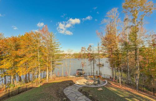 Dock + Game Room: Luxe Retreat on Rhodhiss Lake! - Photo 20