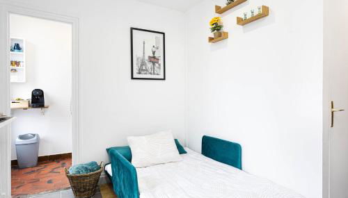 Le Parisii I Proche RER C & METRO 7 I 2-3 peoples - Foto 3